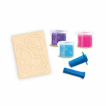 Set pasta de modelare Unicorn Neon Glitter SES - imagine 2