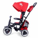 Tricicleta pliabila Rito + EVA (rosu ) Qplay - imagine 5