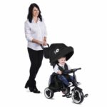 Tricicleta pliabila Rito + EVA (negru) Qplay - imagine 5