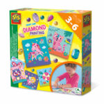 Set creativ Pictura cu diamante Giant gems SES