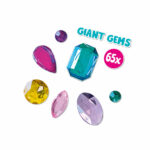Set creativ Pictura cu diamante Giant gems SES — изображение 2