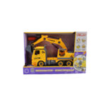 Masina de constructie Excavator,sun/lum Funky Toys - imagine 5