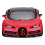 Macheta auto Bugatti Chiron Sport, Bburago, rosu-negru, Bburago 1:32 - imagine 2