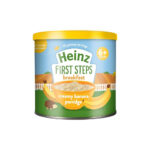 Terci HEINZ Primii pasi Cereale, Banane, Lapte (6 luni) 240g