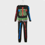 Costum pentru fete Skeleton Multicolour M RUBIES — изображение 2