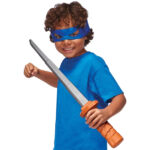Set echipament cu sabia katana lui Leonardo Testoasele Ninja seria Movie III TMNT - imagine 2