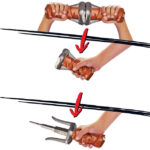 Set echipament cu pumnalul lui Raphael Testoasele Ninja seria Movie III TMNT - imagine 4