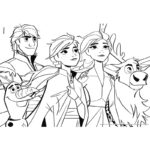 PUZZLE MAXIFLOOR 4 X 48 FROZEN 2 LISCIANI — изображение 3