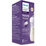 Avent Biberon Natural Response din plastic tetina din silicon 260ml 1m+ - imagine 4
