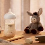Avent Biberon Natural Response din plastic tetina din silicon 260ml Jirafa 1m+ — изображение 5