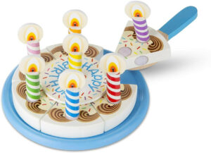 Set din lemn - Birthday Cake Melissa and Doug