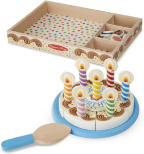 Set din lemn - Birthday Cake Melissa and Doug - imagine 2