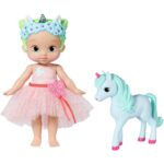 Papusa BABY born Storybook Una and Unicorn 18cm ZAPF
