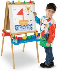 Tabla din lemn pentru desen Melissa and Doug - imagine 4