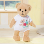 Jucarie de plus Ursulet - alb ZAPF - imagine 5