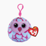 BT PINKY - pink owl 8.5 cm