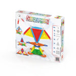 Set de constructie magnetic MULTICOLOR 45 piese Supermag — изображение 4