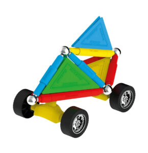 Set de constructie magnetic WHEELS 40 piese Supermag — изображение 2