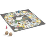 Joc clasic cu pioni, Goose game Djeco - imagine 2