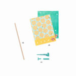 Set DIY moristi de vant, modele cu flori Djeco - imagine 3