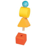 Jucarie Cub de activitate 14 x 14 x 24 cm GOKI — изображение 4