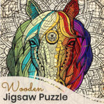 Puzzle Mini 40 "Horse" Piecezz - imagine 2