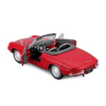 Macheta auto Alfa Romeo Spider 1966, Bburago, rosie, 1:32 - imagine 2