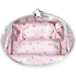 Carucior Maria 56cm - roz DeCuevas - imagine 4