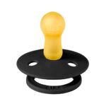 Suzeta din latex 6-18 luni 2-Pack Black/White Blue Bibs - imagine 2