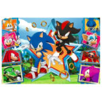 Puzzle - "100" - Meet Sonic / SEGA Sonic The Headgehog Trefl — изображение 3