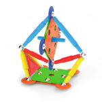 Set de constructie magnetic MULTICOLOR 30 piese Supermag — изображение 5