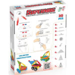 Set de constructie magnetic WHEELS 30 piese Supermag — изображение 5
