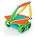 Set de constructie magnetic WHEELS 30 piese Supermag — изображение 4