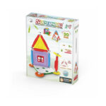 Set de constructie magnetic HOUSE 30 piese Supermag