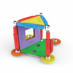 Set de constructie magnetic HOUSE 30 piese Supermag — изображение 3