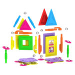 Set de constructie magnetic HOUSE 55 piese Supermag — изображение 2