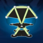 Set de constructie magnetic GLOW 45 piese Supermag — изображение 3