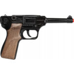 Pistol Politie 8 cartuse , negru GONHER