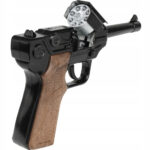 Pistol Politie 8 cartuse , negru GONHER - imagine 3