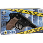 Pistol Politie 8 cartuse , negru GONHER - imagine 5