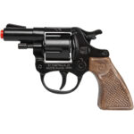 PISTOL Revolver 8 cartusi negru (plastic) GONHER - imagine 4