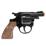 PISTOL Revolver 8 cartusi negru (plastic) GONHER