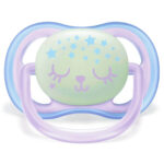 Suzeta din silicon Girl 0-6m 2 buc Avent - imagine 4