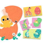 Puzzle duo Din ou Djeco - imagine 2