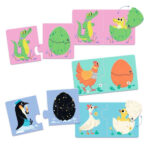 Puzzle duo Din ou Djeco - imagine 3