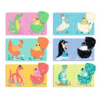 Puzzle duo Din ou Djeco - imagine 4