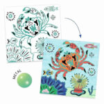 Planse de colorat In mare Djeco - imagine 3
