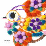 Set de creatie Colaje din pompoane - Atelier DJECO — изображение 4