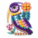 Set de creatie Colaje din pompoane - Atelier DJECO — изображение 5