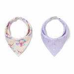 Barbite cu doua straturi (2 buc) 0+ HORSES BabyOno